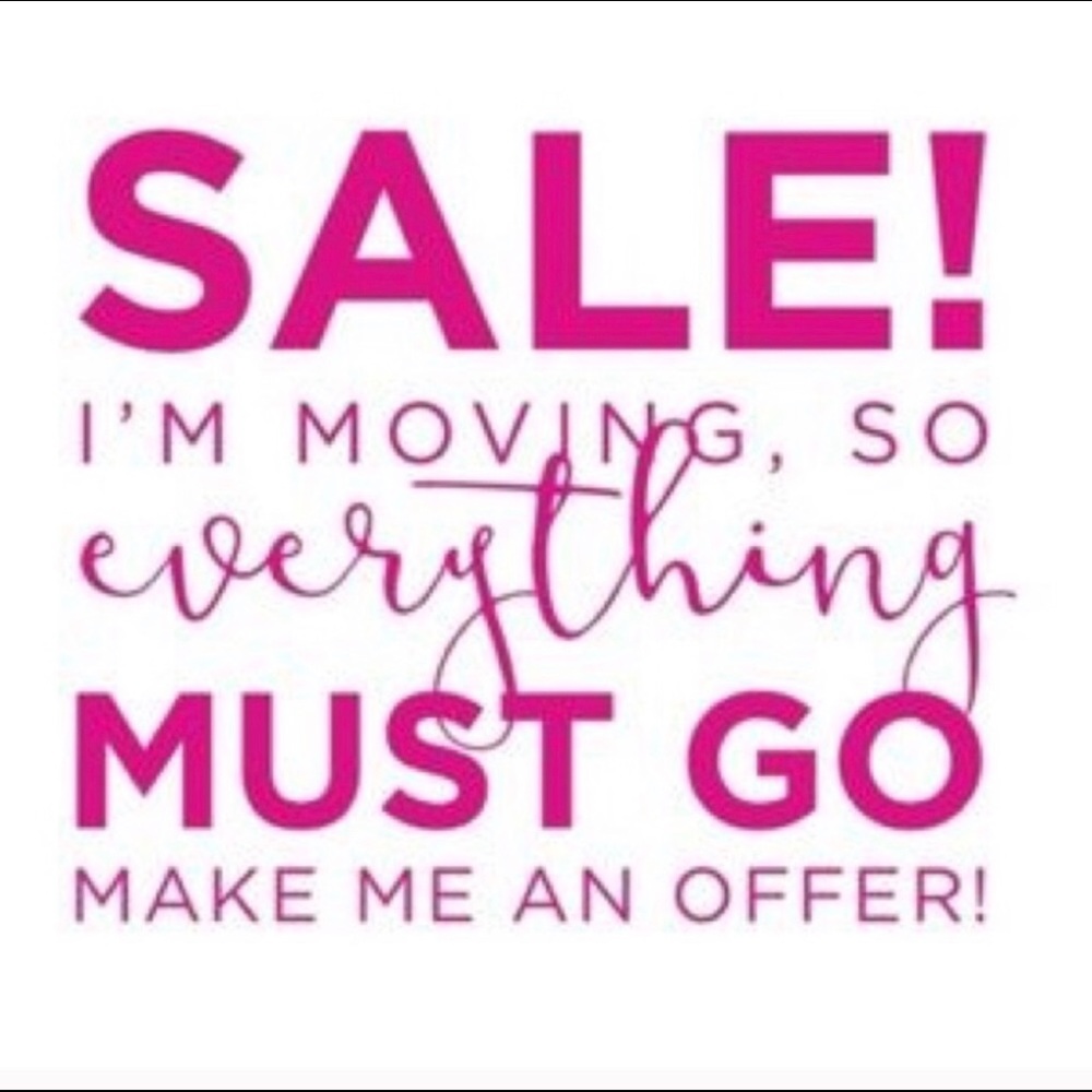 💕 MOVING SALE!! ALL OFFERS CONSIDERED! 💕